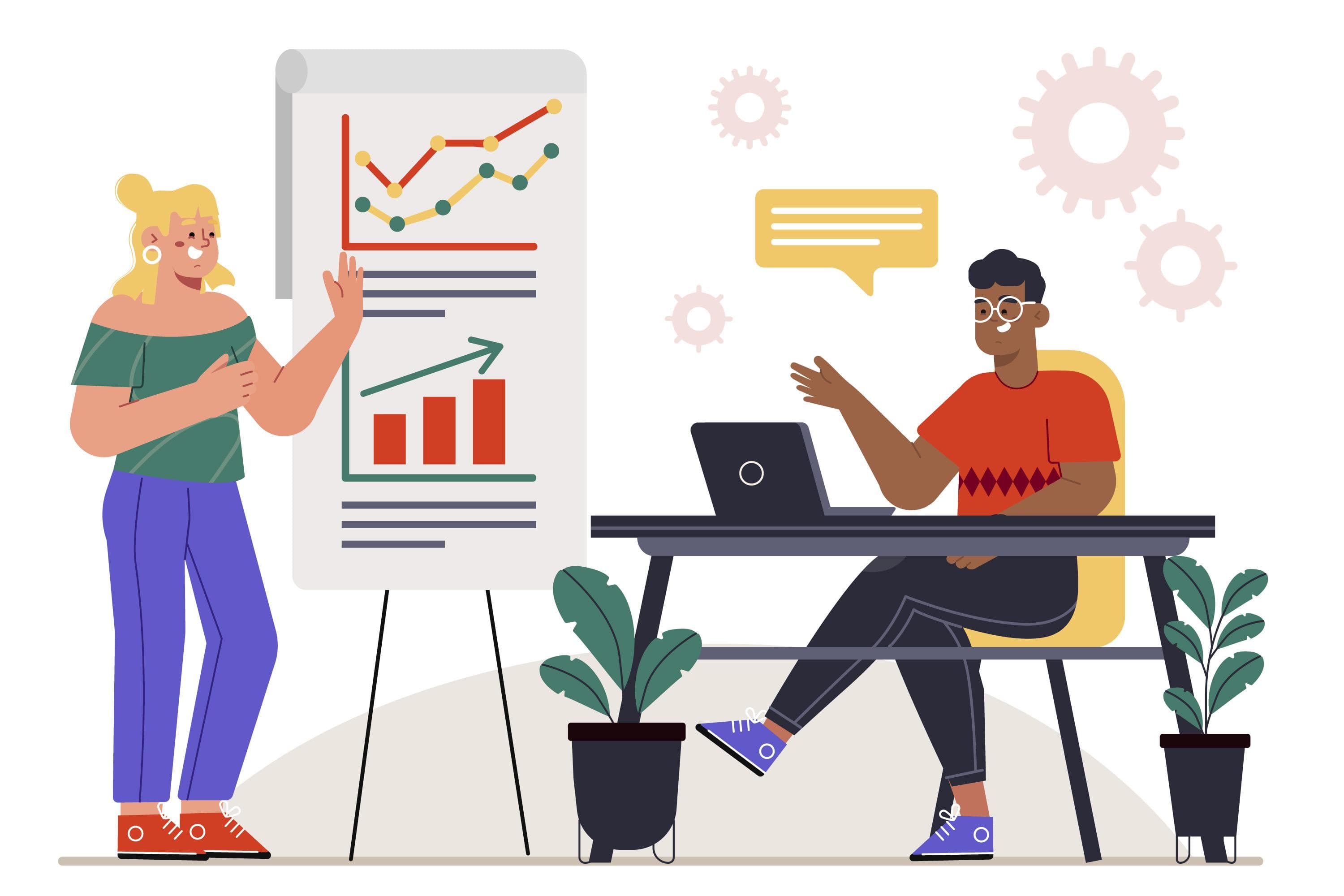 AI detector for work projects Work projects illustration